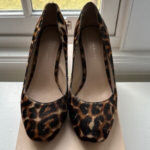 Loeffler Randall Leopard Print Heels